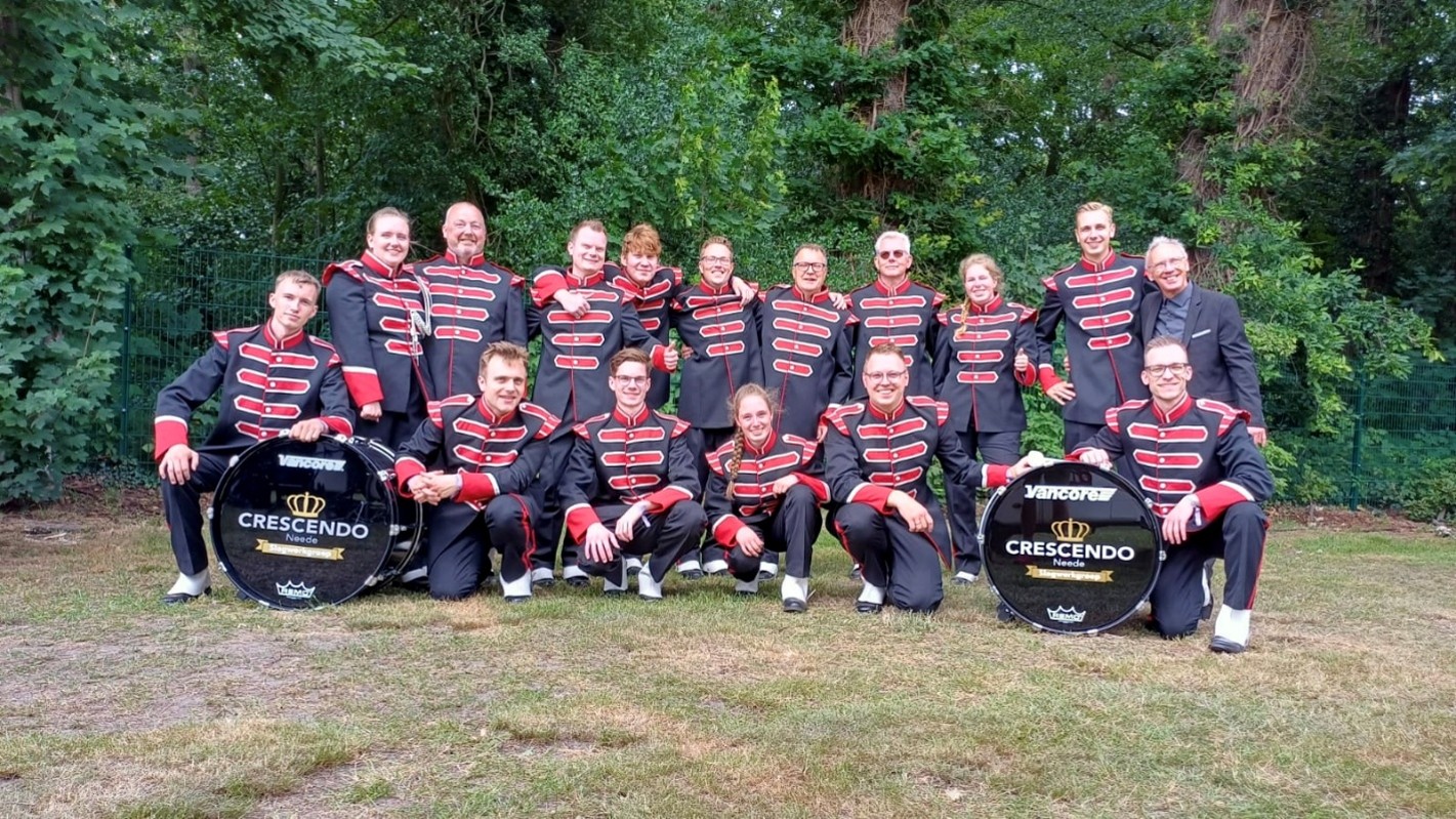Zilver voor slagwerkgroep op festival