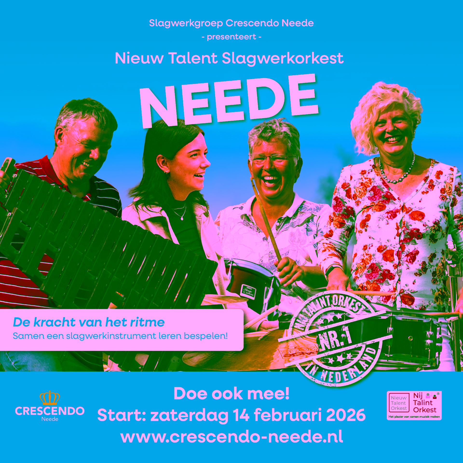 Nieuw Talent Slagwerkorkest Neede