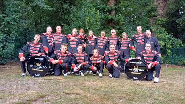 Zilver voor slagwerkgroep op festival