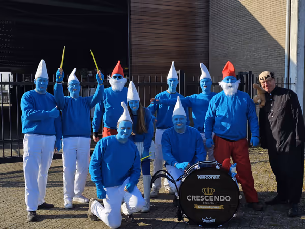 Slagwerkgroep foto